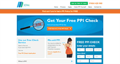 Desktop Screenshot of ppi-refunds.com